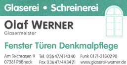 Glaser Thueringen: Glaserei Olaf Werner